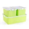 Plastic Storage Box /Container with Handle and Wheels Storage Boxes